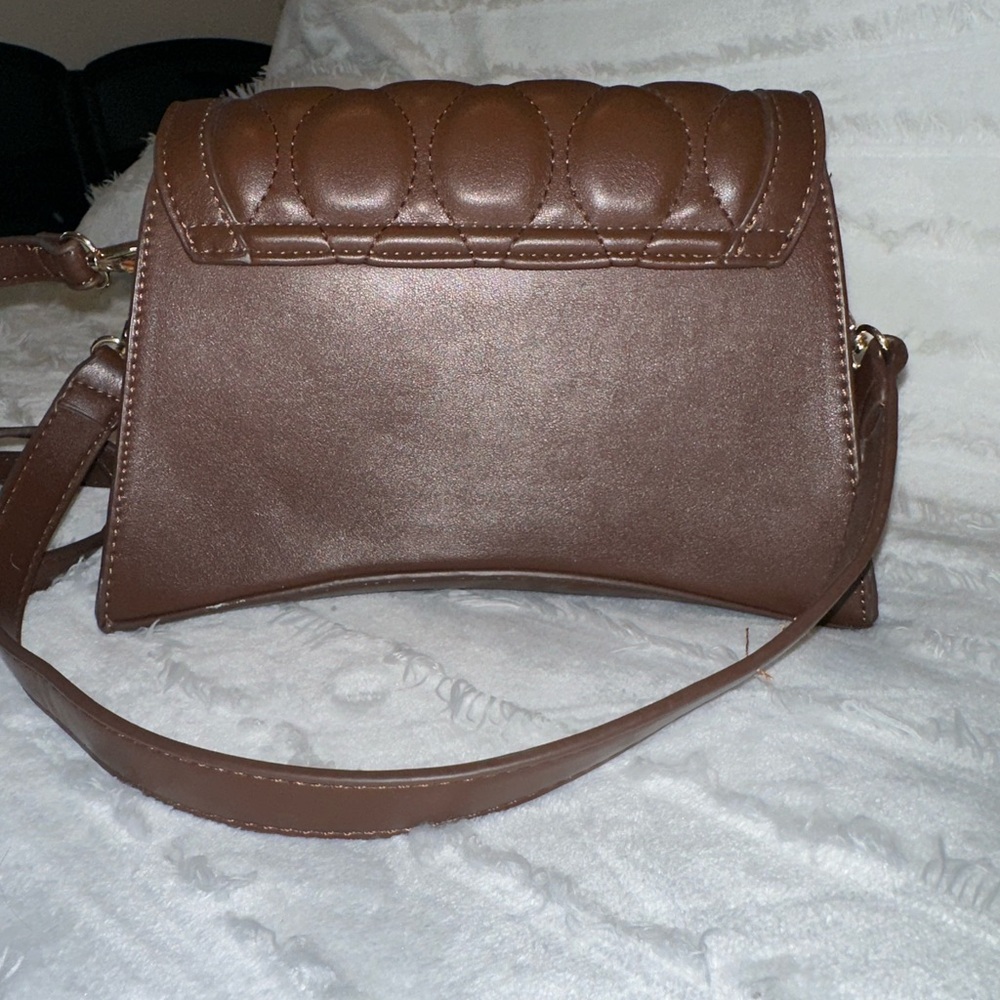 Brown Basic Shoulder/Crossbody Bag - image 2